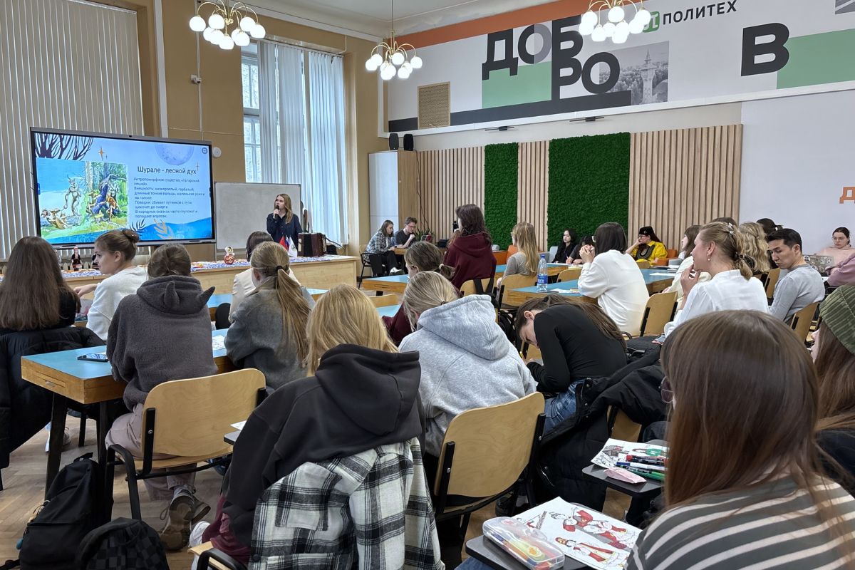 В Политехе открыла свои двери литературно-музыкальная гостиная «Сказания нашего народа»